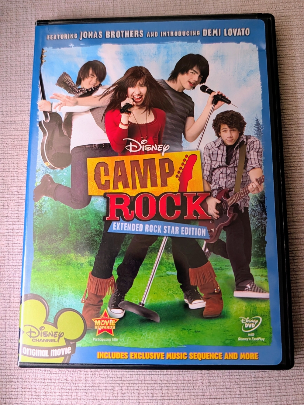 Camp Rock Extended Rock Star Edition DVD Movie
